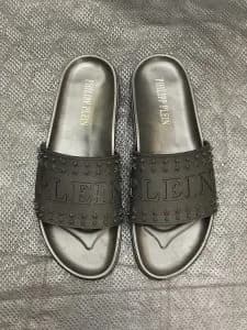 کد 300 صندل فیلیپ پلین PHILIPP PLEIN میخ دار ستاره دار مشکی مشکی