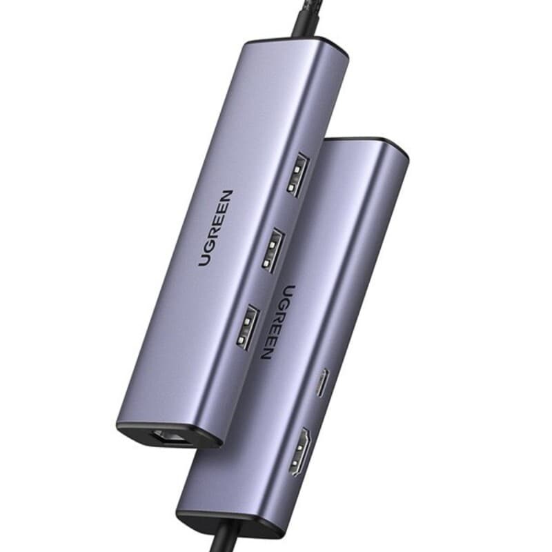 هاب 6 پورت Type-C یوگرین CM512-15598