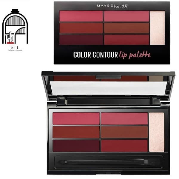 پالت رژ لب میبلین Color Contour Lip Palette
