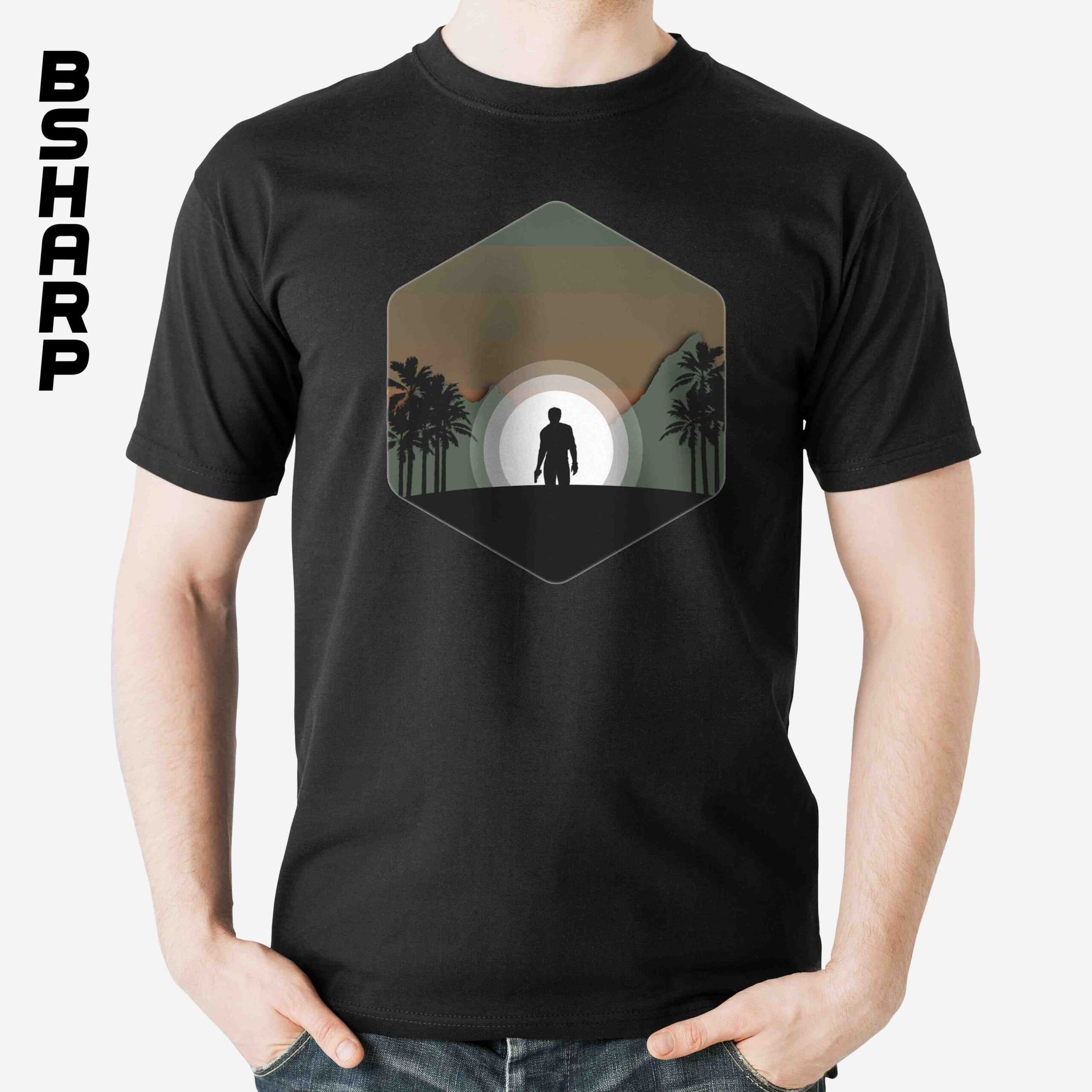 تیشرت Uncharted طرح شماره 4