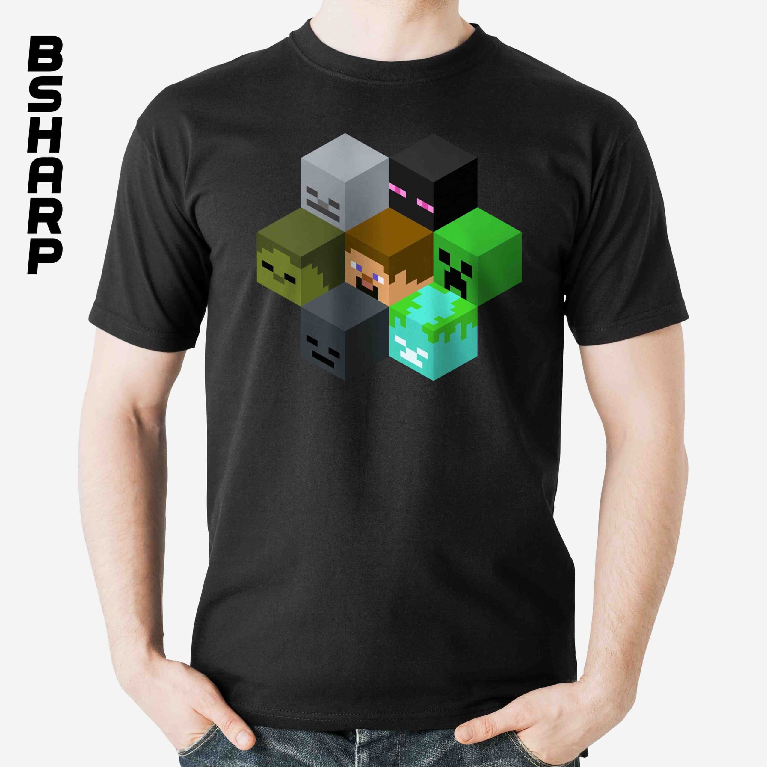 تیشرت Minecraft طرح شماره 2