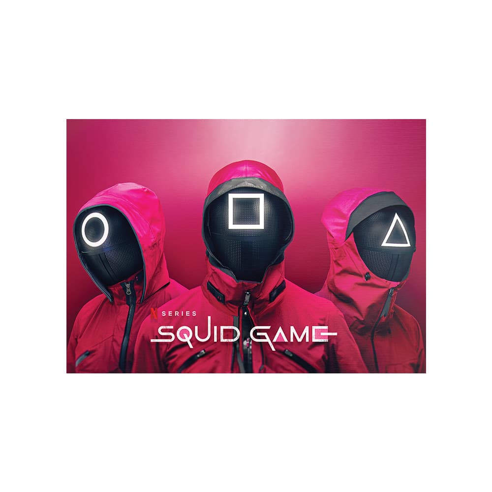 متال پوستر پیکد طرح اسکوئید گیم Squid Game کد PCD-MB1521