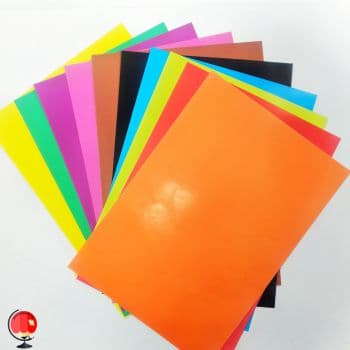 کاغذ رنگی بسته 10 عددی رنگ جور سایز A4