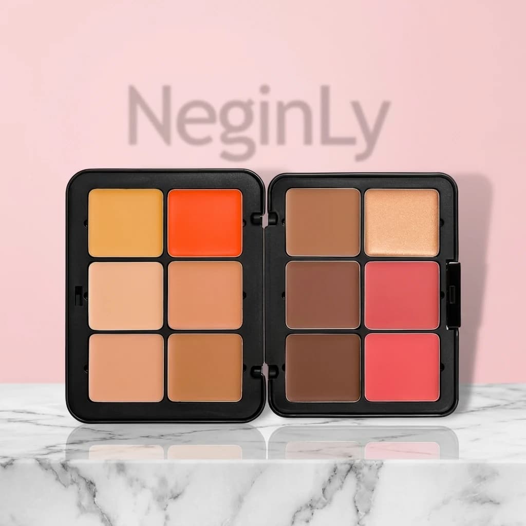 پالت کانتور و گریم چرب ۱۲ رنگ فیوچر میکاپ (Future Makeup)