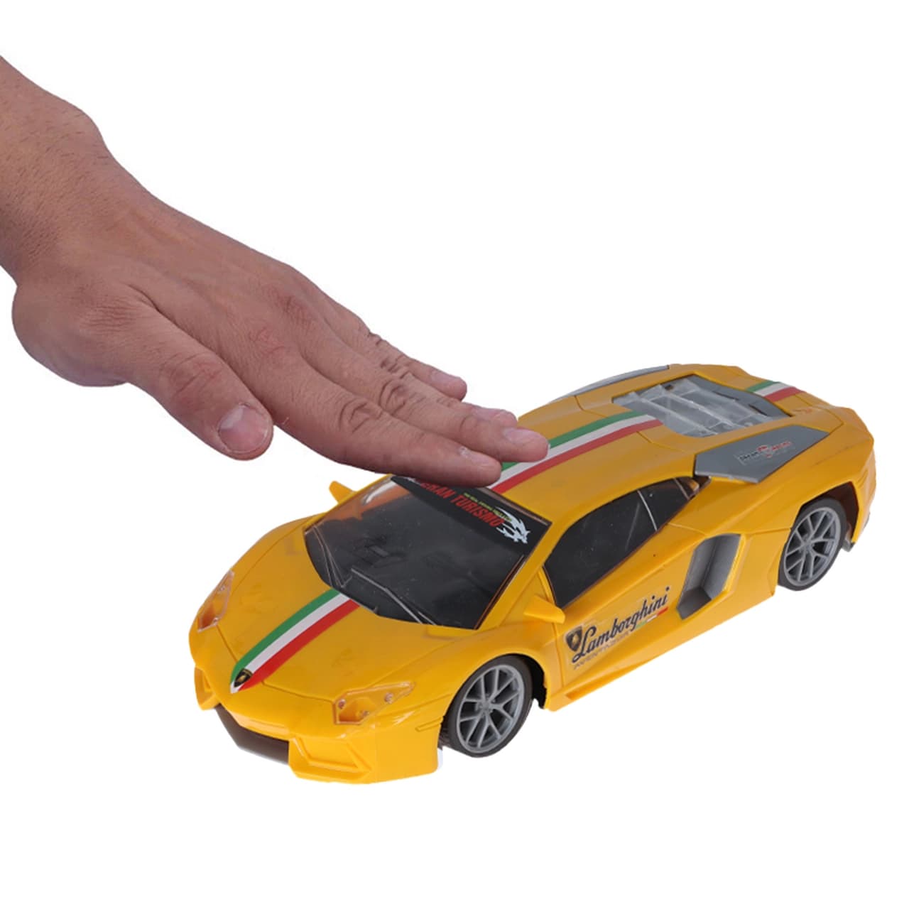 ماشین کنترلی Top Speed Detailing – زرد — تصویر ۹