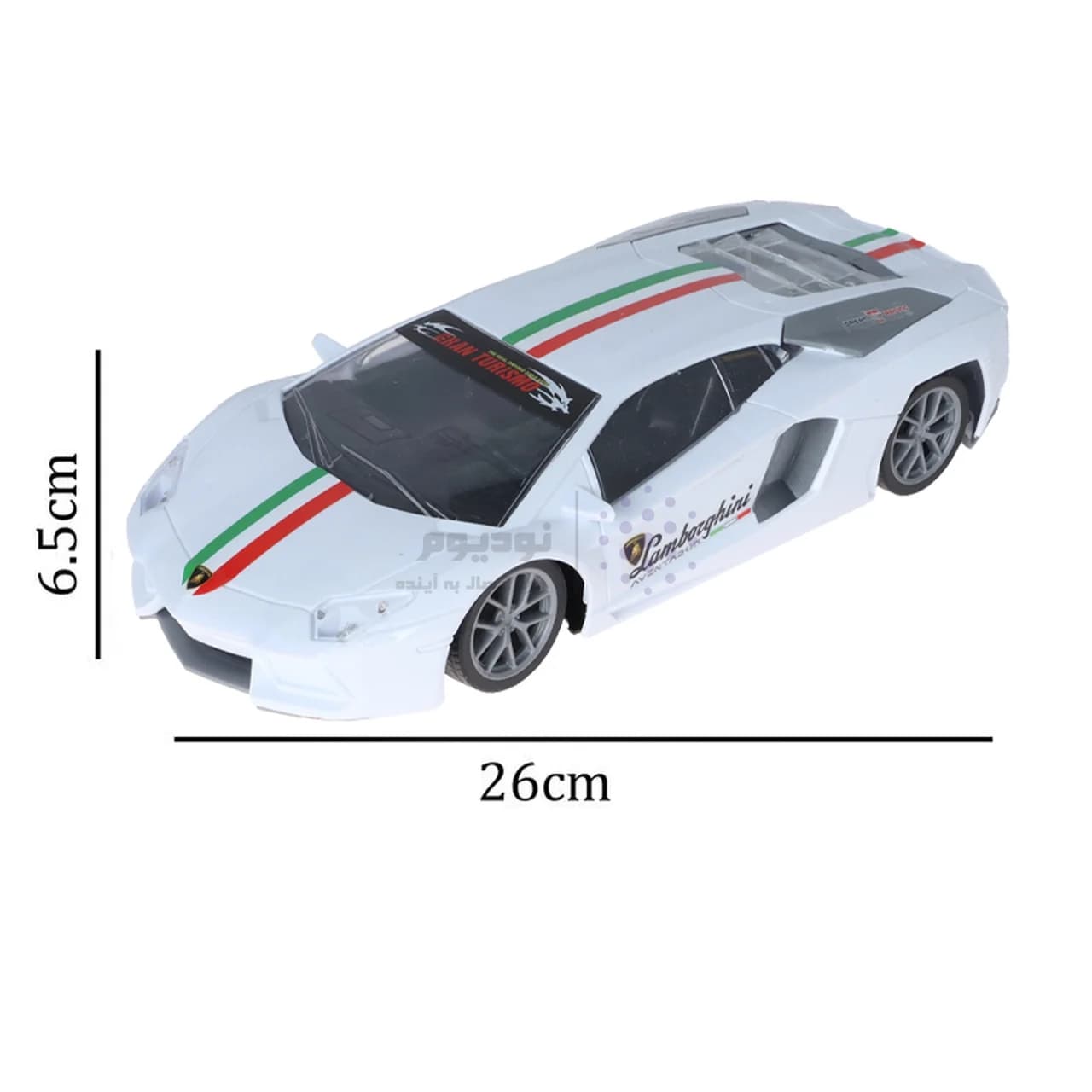 ماشین کنترلی Top Speed Detailing – سفید — تصویر ۱۲