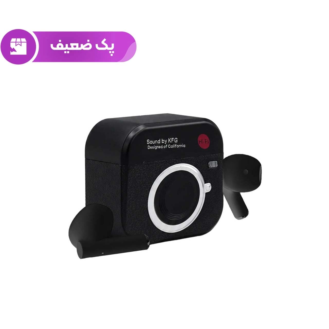 ایرفون بی سیم مدل Q86 – مشکی – پک ضعیف – RH