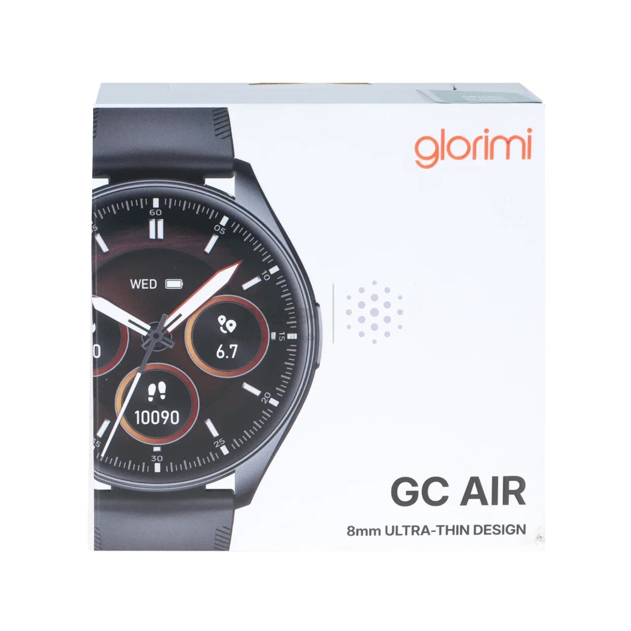 ساعت هوشمند Glorimi مدل GC Air – مشکی (گارانتی 18 ماهه شرکتی) — تصویر ۴
