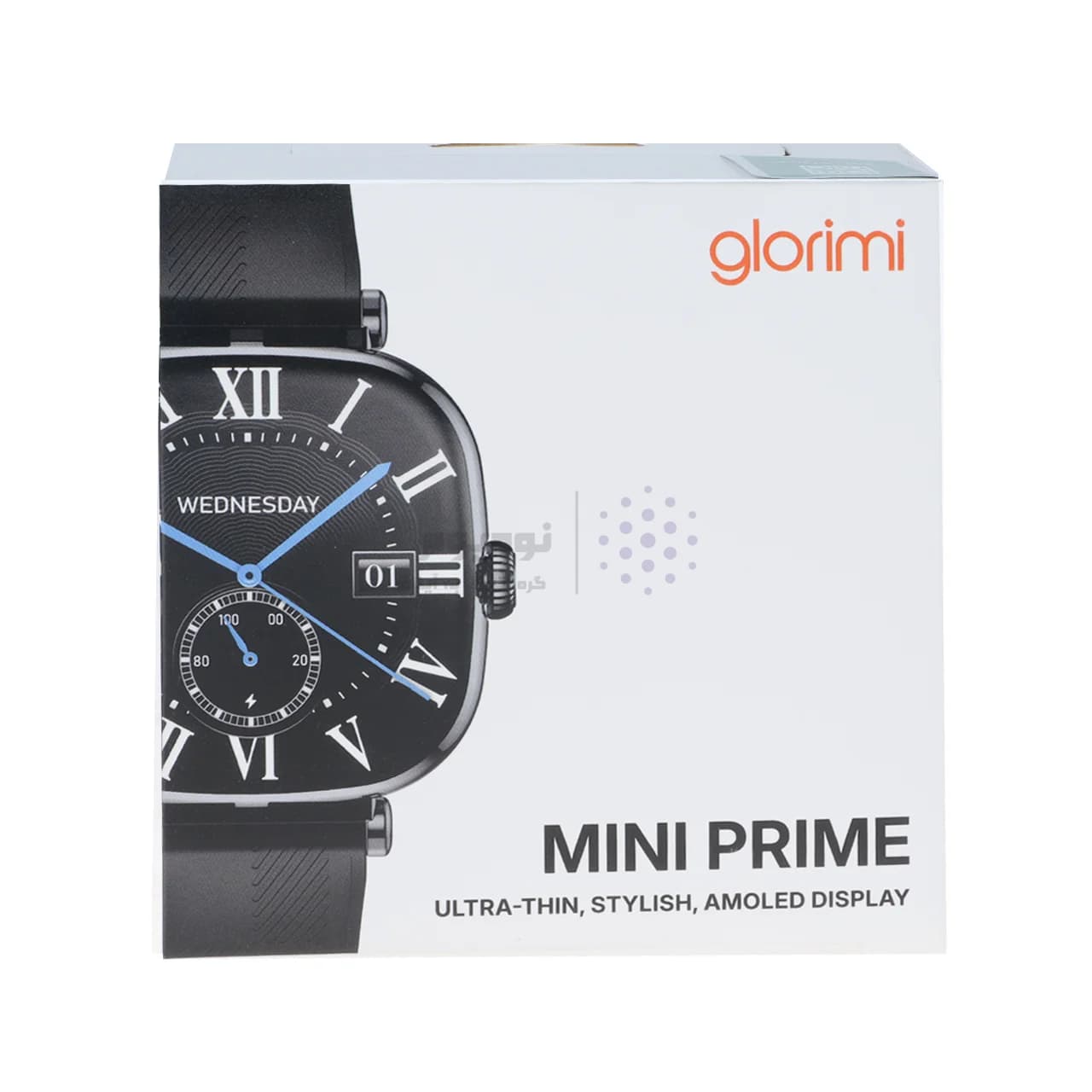 ساعت هوشمند Glorimi مدل Mini Prime – مشکی (گارانتی 18 ماهه شرکتی) — تصویر ۴