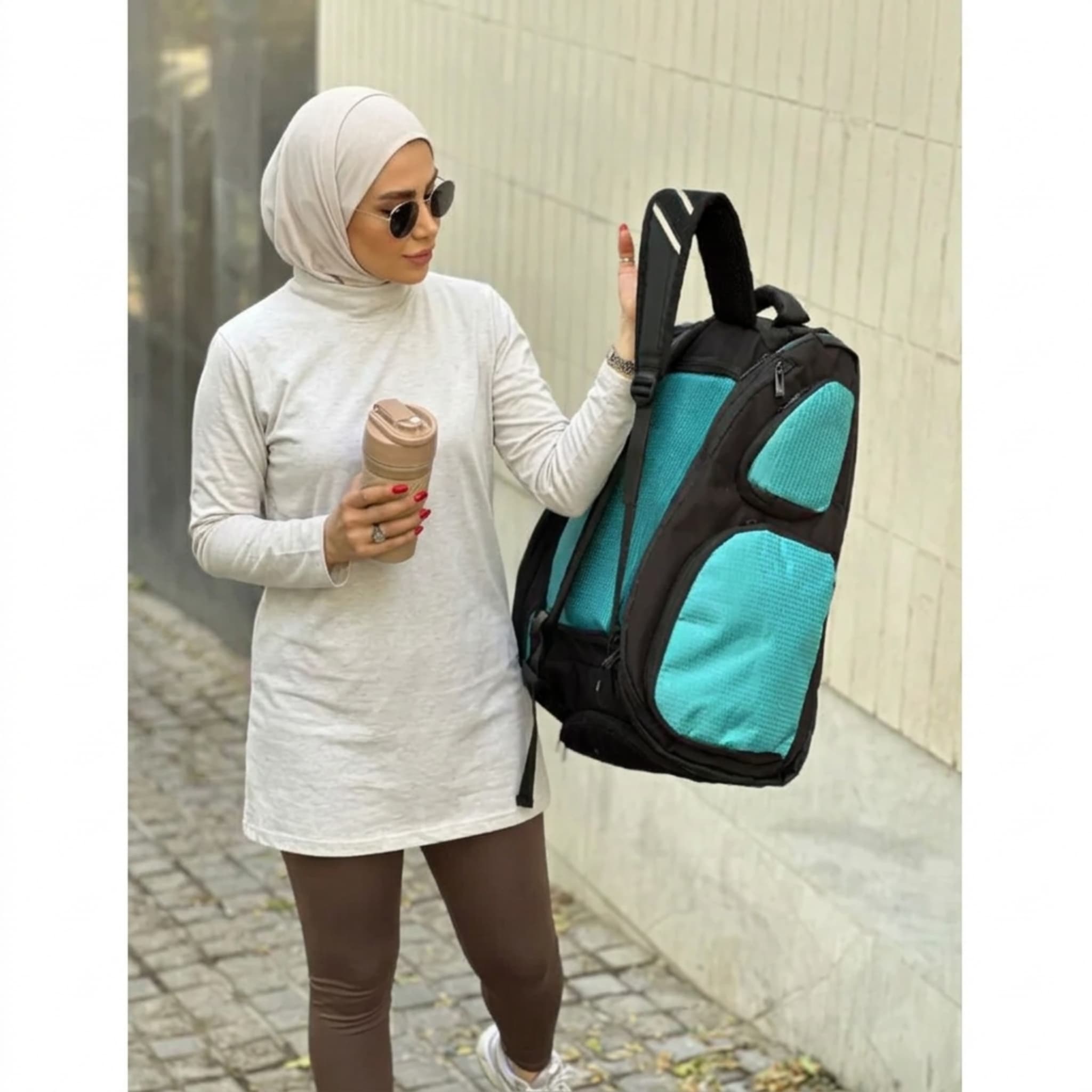 کوله پشتی تنیسی NIKE مدل 1005؛ کوله ورزشی حرفهای و چندکاره — تصویر ۳
