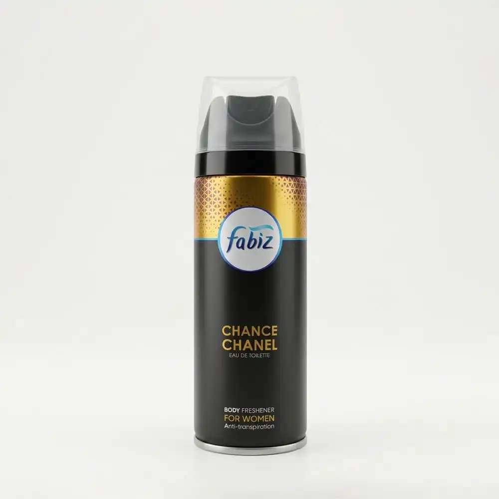 اسپری بدن زنانه فابیز (Fabiz) مدل چنس چنل (Chance Chanel) حجم ۲۰۰ میلی‌لیتر