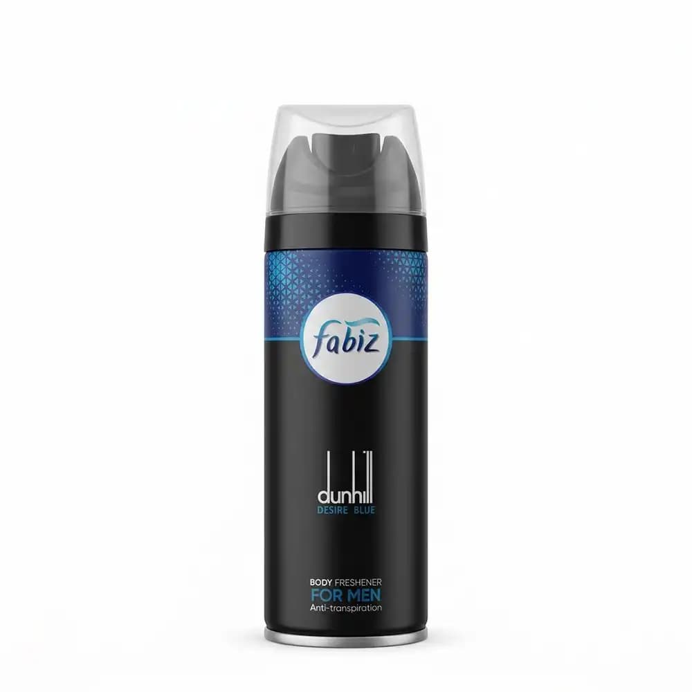 اسپری بدن مردانه فابیز (Fabiz) مدل دانهیل آبی (Dunhill Desire Blue) حجم ۲۰۰ میلی‌لیتر