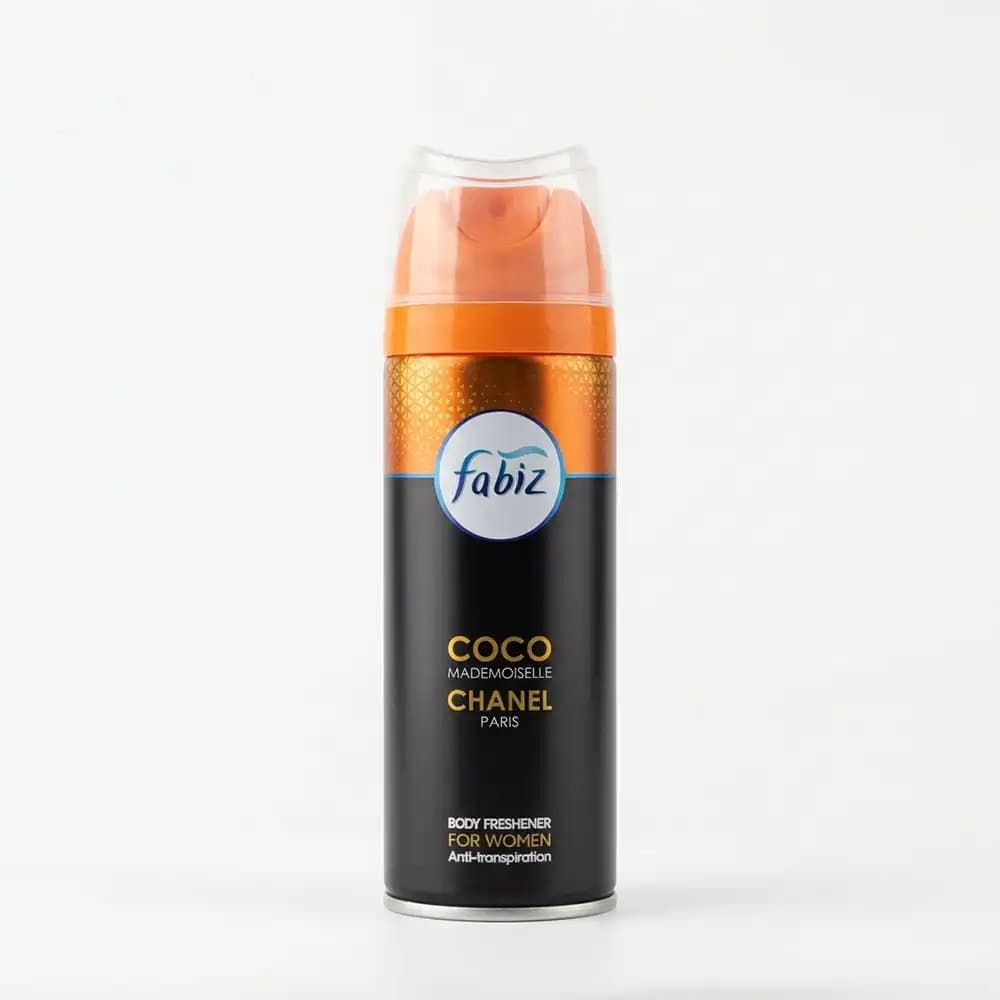 اسپری بدن زنانه فابیز (Fabiz) مدل کوکو شنل (Coco Chanel) حجم ۲۰۰ میلی‌لیتر