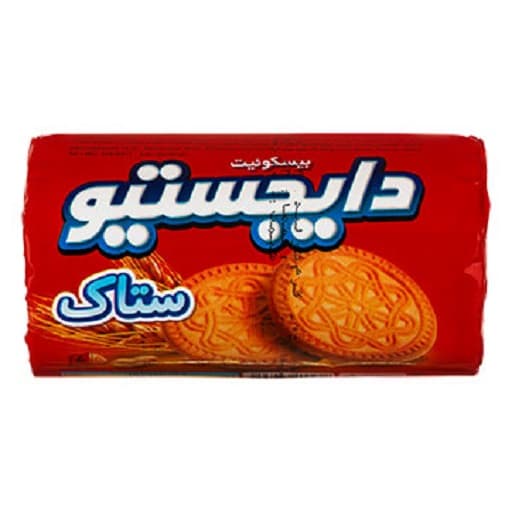 بیسکوییت جو دایجستیو ساقه بسته سلفونی 150 گرم ستاک