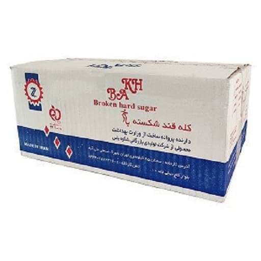 قند شکسته کارتن 3 کیلویی باخ
