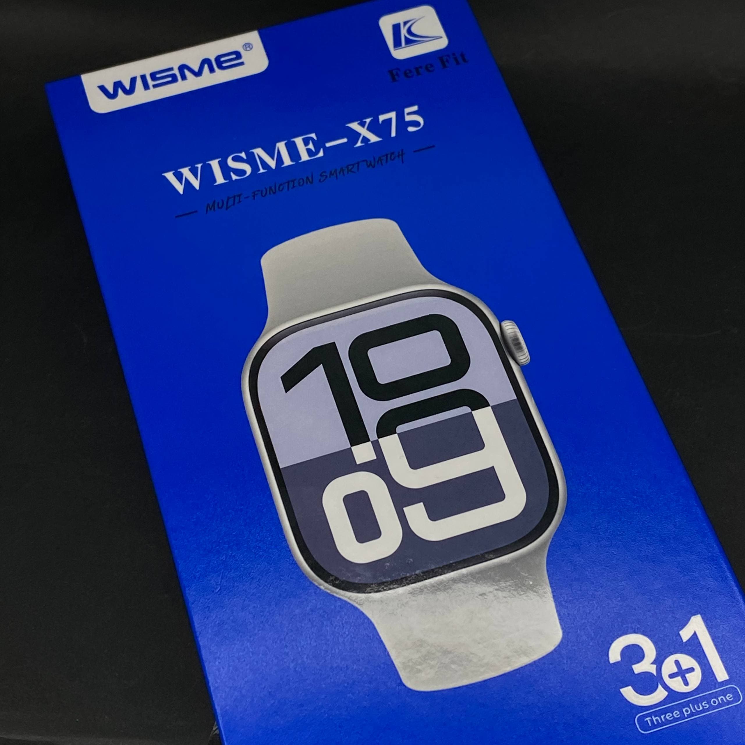 ساعت هوشمند ویسمی مدل WISME X75 با 3 بند متنوع و نمایشگر AMOLED