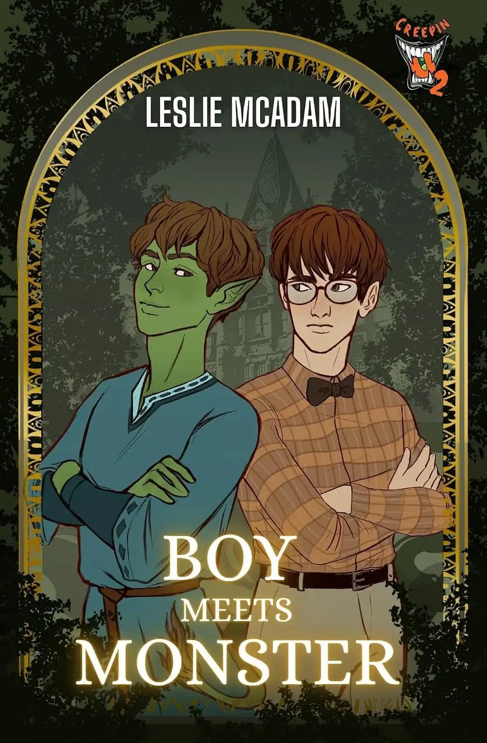 کتاب دیدار پسر با هیولا (Boy Meets Monster) نسخه انگلیسی PDF | لزلی مک‌آدام