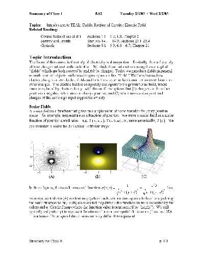 دانلود کتاب Study Materials for MIT Course. Electricity and Magnetism