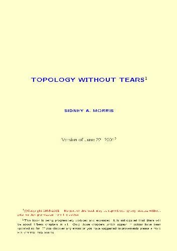 دانلود کتاب Topology Without Tears