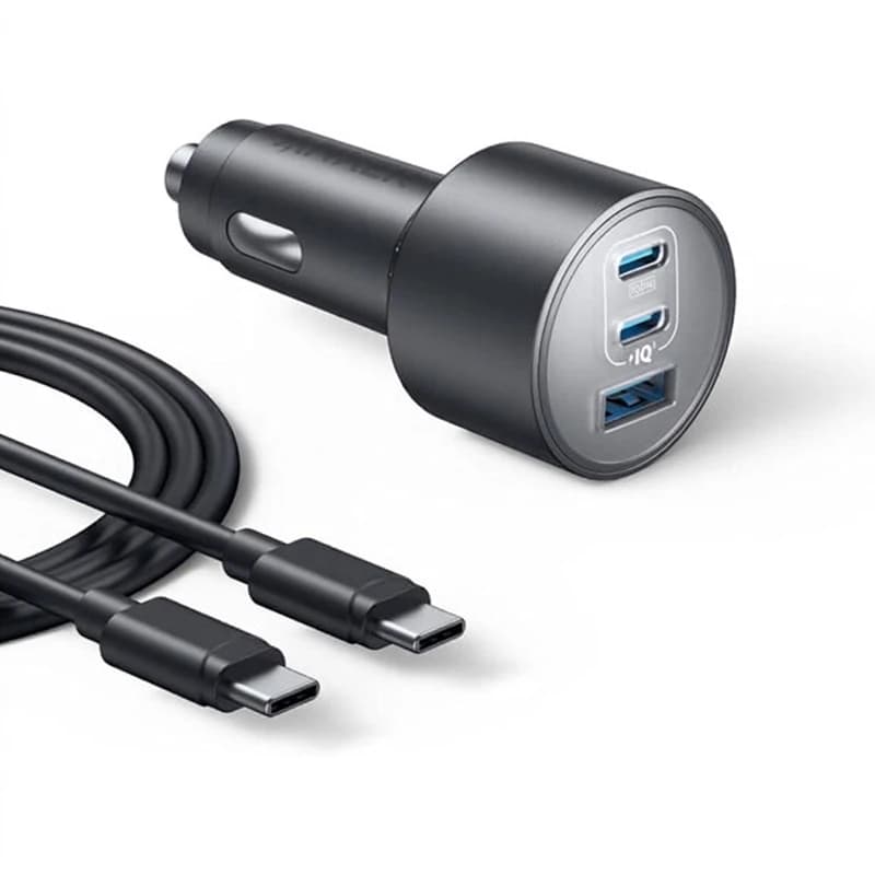 شارژر فندکی انکر Anker Nano Car Charger 167.5W Compact 3-Port B2737