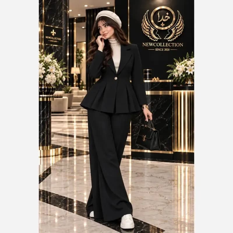 ست هدیه زنانه جنس سوپرمازراتی گرم بالا فری سایز 38 تا 46 — تصویر ۵
