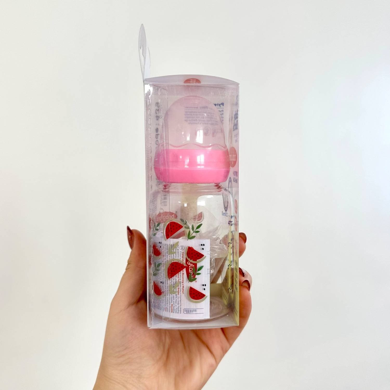 شیرخوری پیرکس کلاسیک ارتودنسی بی بی لند baby land کد 439 حجم 120 میل — تصویر ۳
