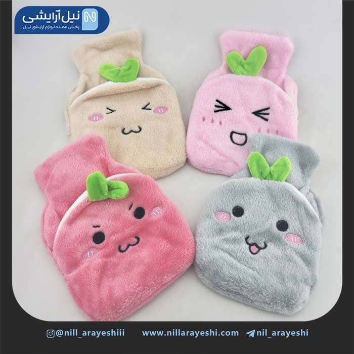کیسه آبگرم پشمی فانتزی جیب دار