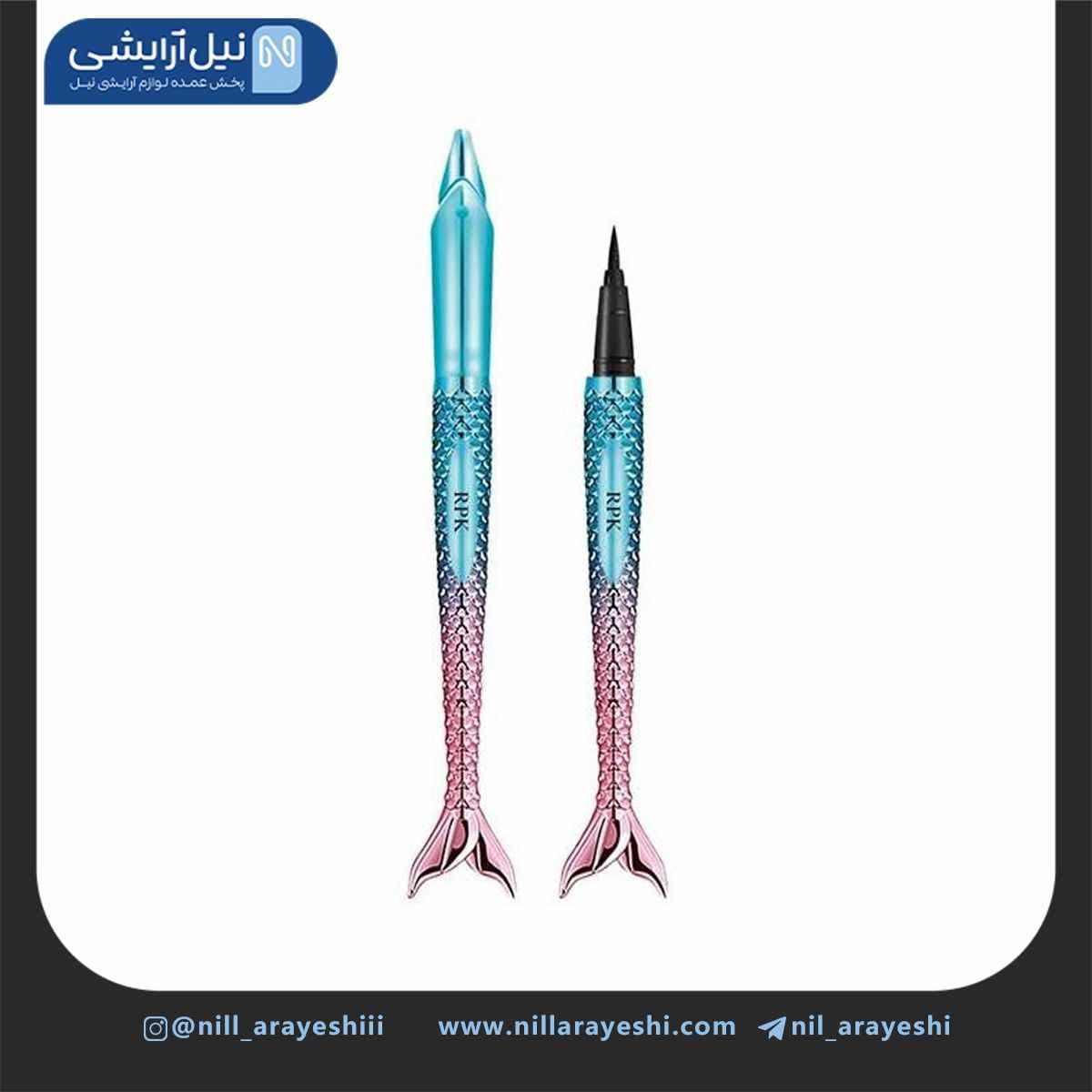 خط چشم ماژیکی طرح پری دریایی آر پی کی کد 8046