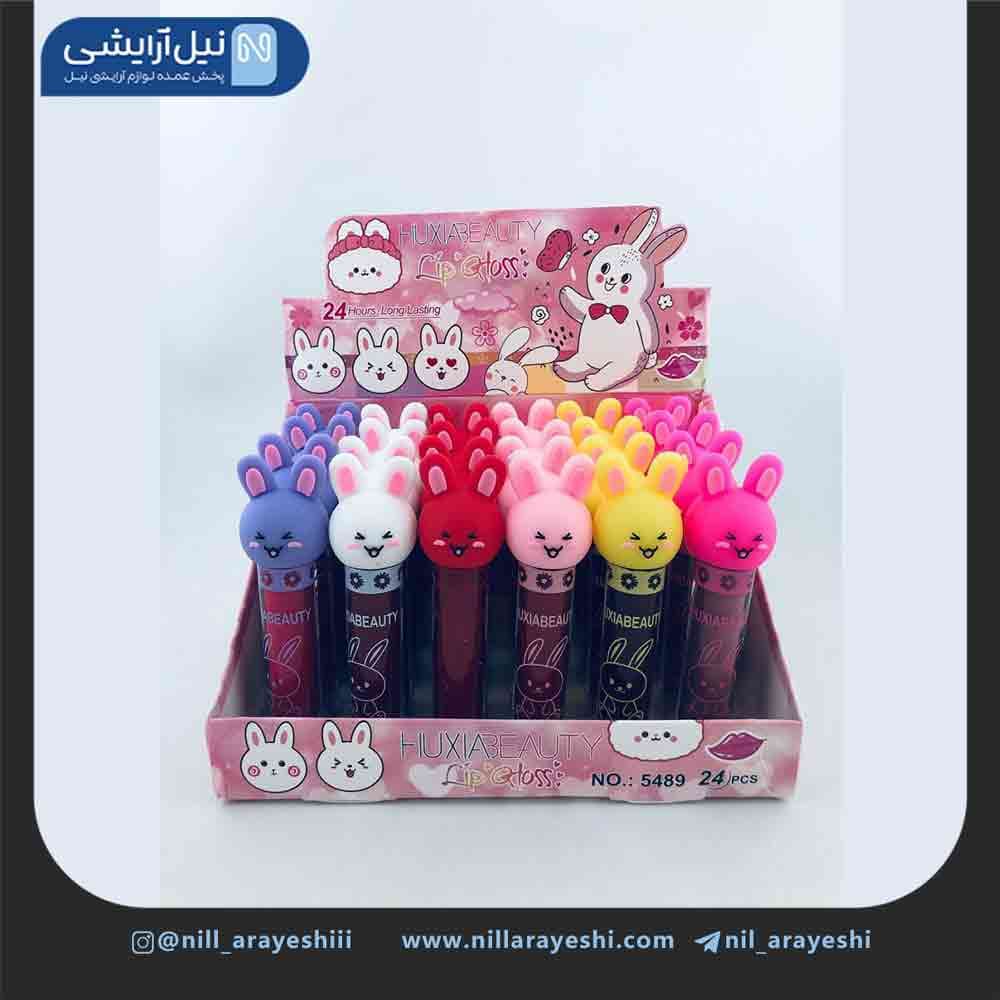 رژ لب مایع درب خرگوش هاگزا بیوتی کد 5489