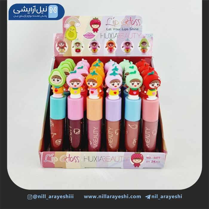 رژ لب مایع هاگزا بیوتی درب عروسکی کد 5477