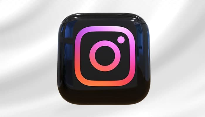 تصویر PNG آیکون سه بعدی اینستاگرام