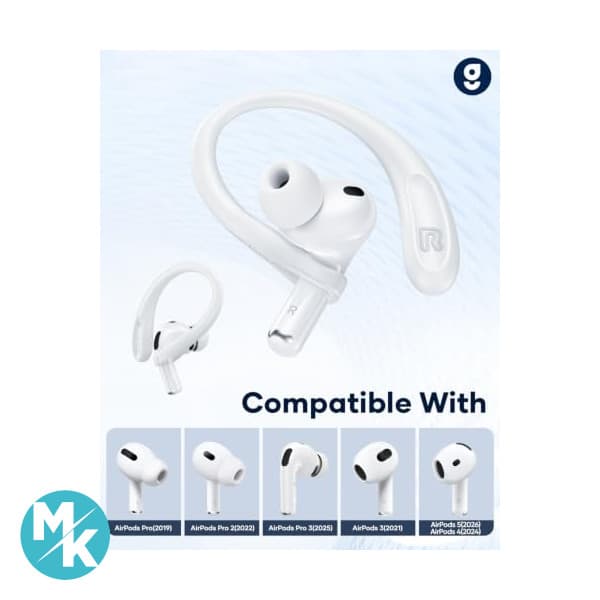 نگهدارنده به پشت گوش ایرپادز AirPods Gcioii دوتایی مدل a10 — تصویر ۲
