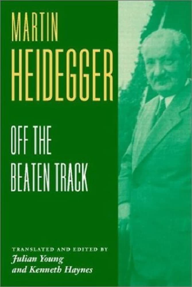 کتاب Off the Beaten Track (از مسیر خارج شده) اثر Martin Heidegger نسخه انگلیسی PDF