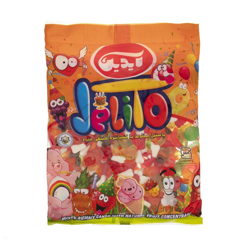 پاستیل مخلوط اشکال میوه ای آیدین – 500 گرم