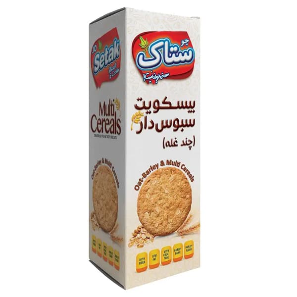 بیسکویت سبوس دار ستاک – 340 گرم