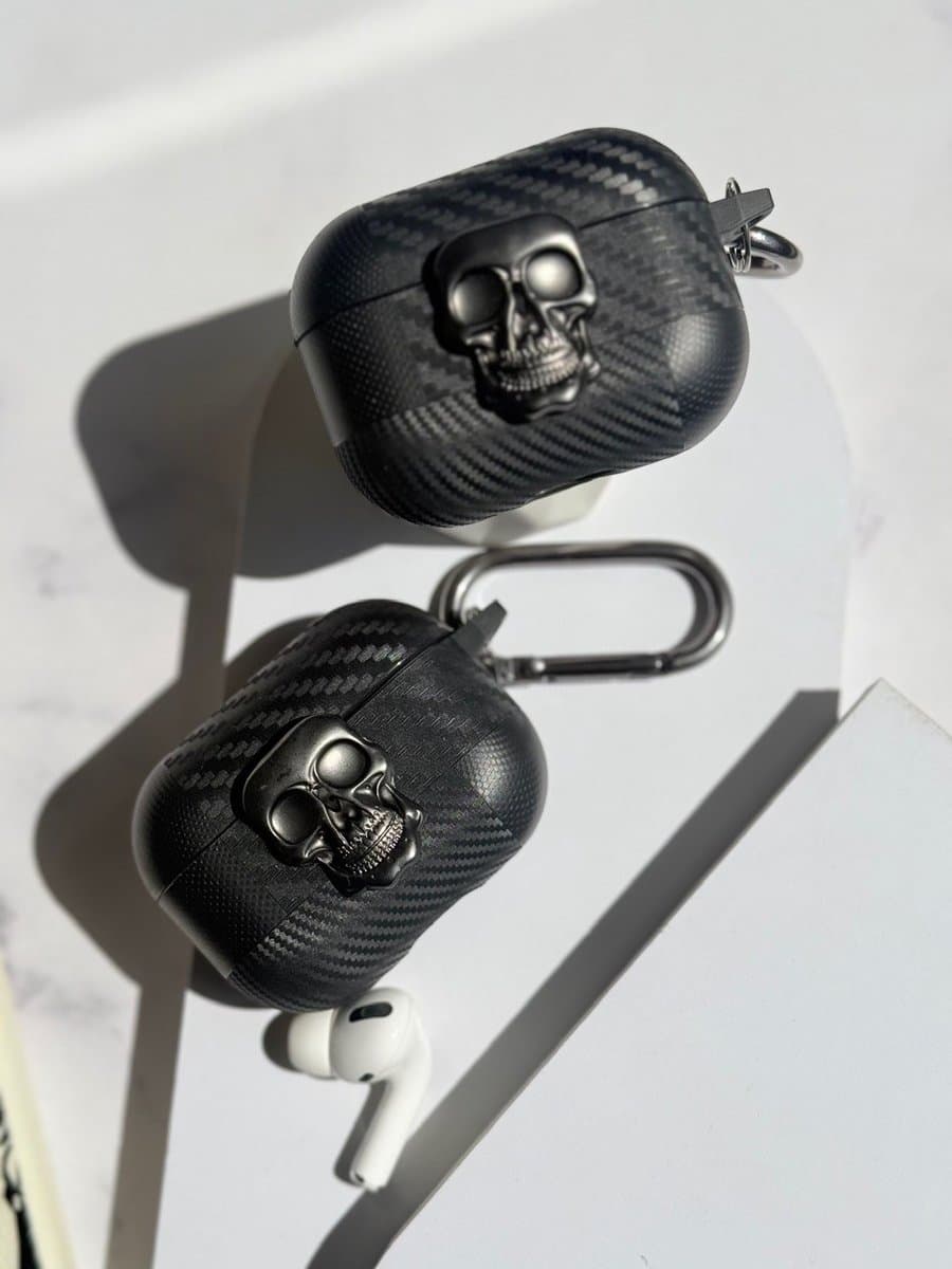 کاور ایرپاد اسکلت کربن (a0345) مناسب برای airpods 3 — تصویر ۳