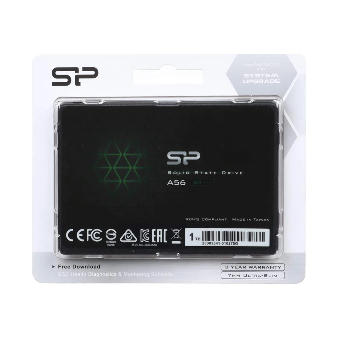 هارد Silicon Power SSD مدل A56 ظرفیت 1TB – مشکی