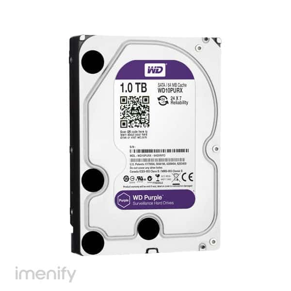 هارد بنفش 1 ترابایت Western Digital با گارانتی شرکتی