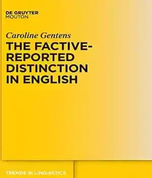 دانلود کتاب The Factive-reported Distinction in English