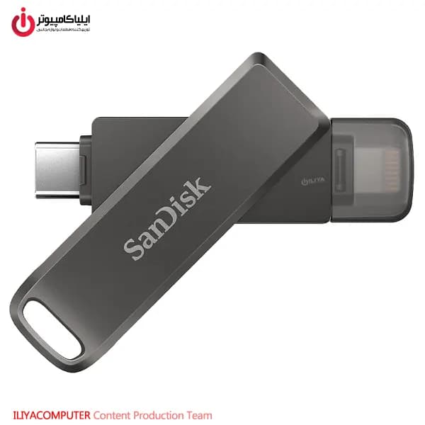 فلش مموری سن‌دیسک مدل SanDisk iXpand Luxe ظرفیت 64 گیگابایت — تصویر ۳