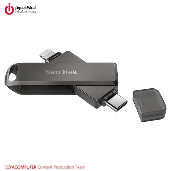 فلش مموری سن‌دیسک مدل SanDisk iXpand Luxe ظرفیت 64 گیگابایت — تصویر ۴