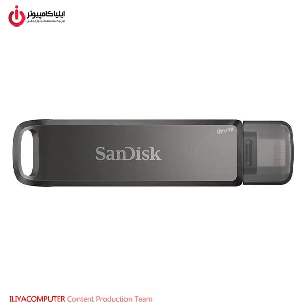 فلش مموری سن‌دیسک مدل SanDisk iXpand Luxe ظرفیت 64 گیگابایت — تصویر ۲