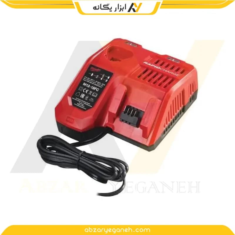 شارژر FAST باتری 12 و 18 ولت میلواکی M12-18FC