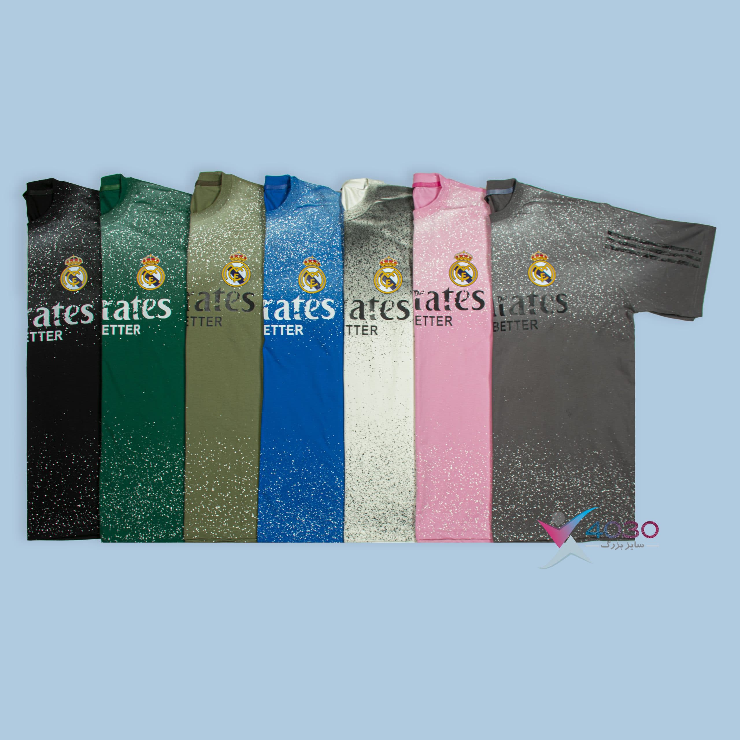 تیشرت REAL MADRID سایزبزرگ ( 480 )
