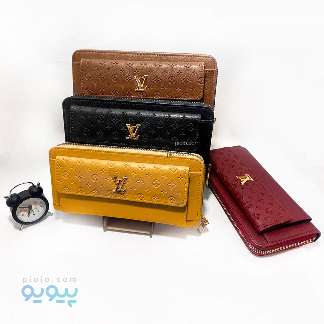 کیف پول جلو موبایلی طرح LV