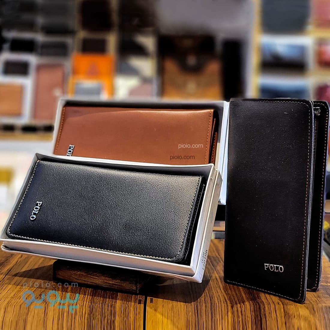 کیف پول کتی چرم مصنوعی POLO