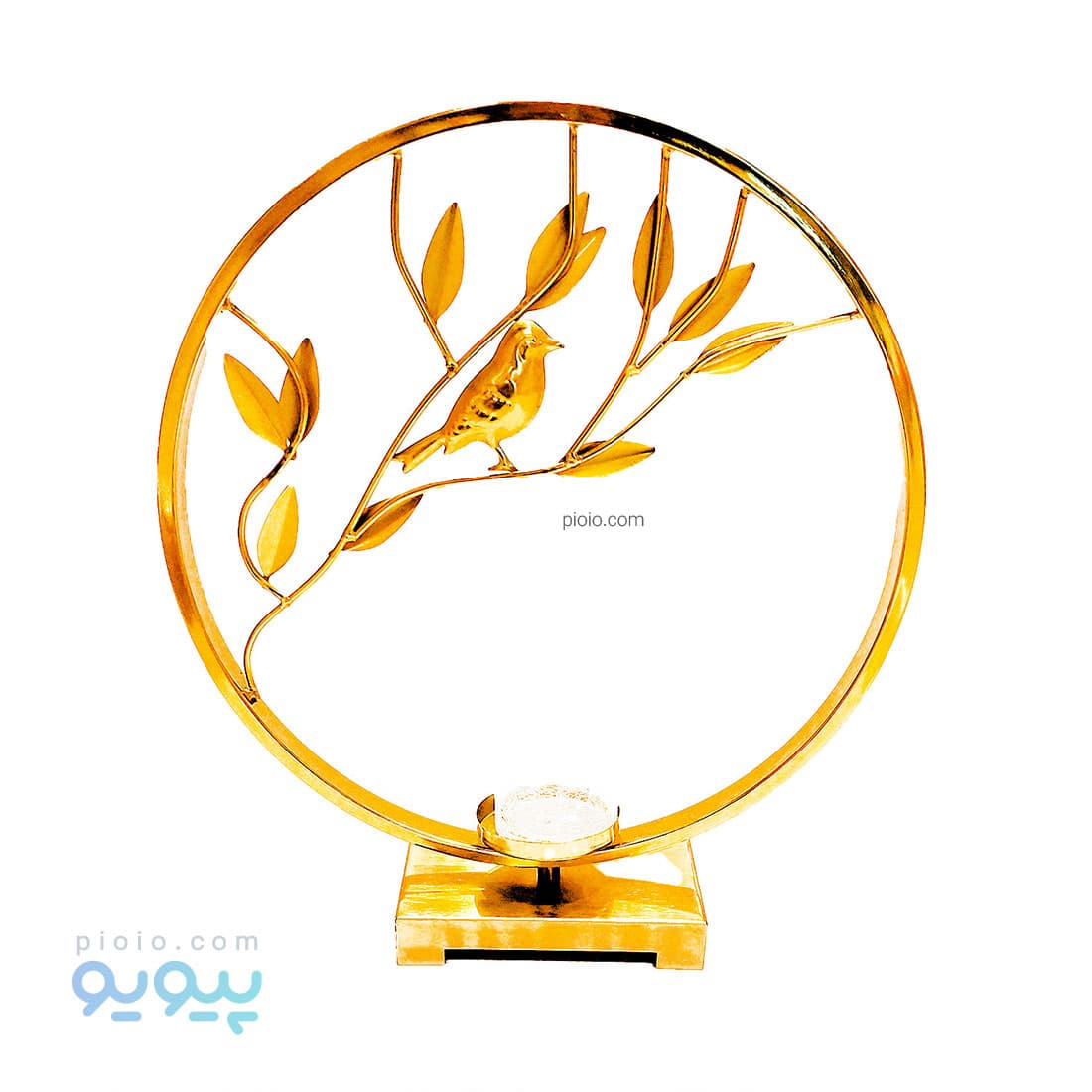 جا شمعی حلقه ای طرح گنجشک