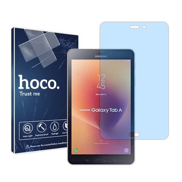 گلس تبلت سامسونگ Galaxy Tab A 8.0 2017 مدل نانو هیدروژل آنتی بلو برند هوکو