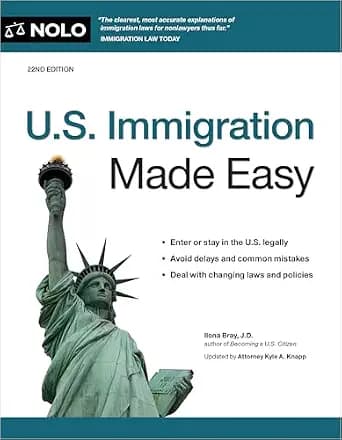 و دانلود نسخه کامل کتاب زبان اصلی U.S. Immigration Made Easy PDF | دانلود کتاب خارجی