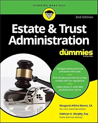 و دانلود نسخه کامل کتاب زبان اصلی Estate & Trust Administration For Dummies PDF | دانلود کتاب خارجی